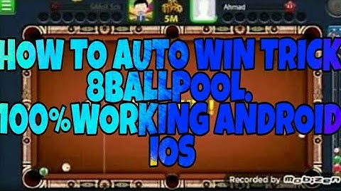 HOW TO AUTO WIN ON 8BALLPOOL NO FAKE 100% WORKING ANDROID PHONE