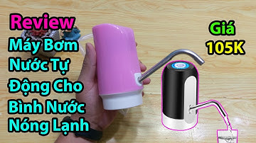 Thử mua máy bơm nước tự động cho bình nước nóng lạnh, Thời công nghệ 4.0 là đây