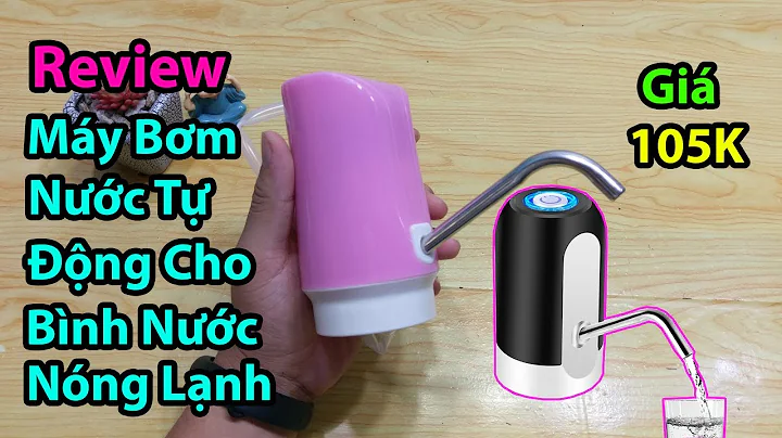 Thử mua máy bơm nước tự động cho bình nước nóng lạnh, Thời công nghệ 4.0 là đây