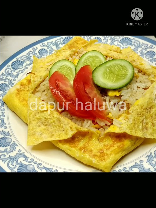 CARA MEMBUNGKUS NASI MENGGUNAKAN DADAR TELUR
