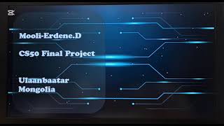 Harvard cs50 final project MRosentine