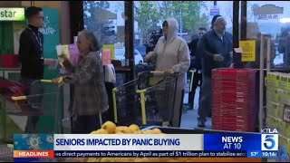 Seniors adversely impacted by cornavirus panic buying