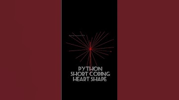 #shorts #programming #viral Python Short coding heart shape drow || nkcoding #trending #coding