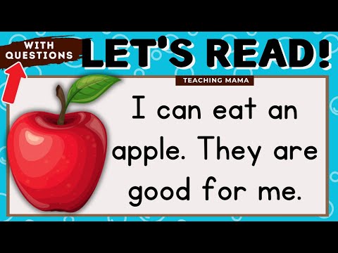 LET'S READ! | READING COMPREHENSION FOR KIDS | PRACTICE READING ENGLISH | TEACHING MAMA