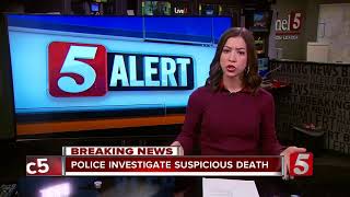 Metro Police Investigate Suspicious Death