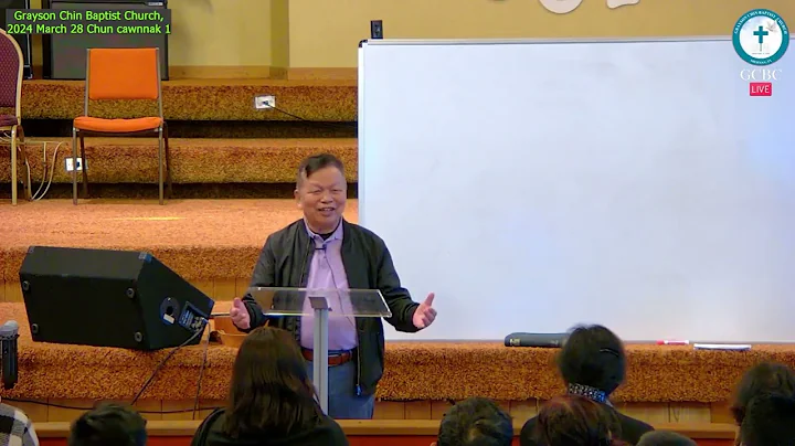 Rev Dr Gordon Za Thio Grayson Chin Baptist Church Holy Week Cawnpiaknak Ni 1nk Chun March 28 2024 - DayDayNews