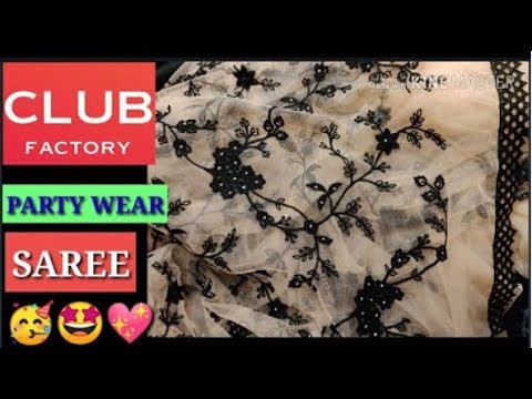 CLUB FACTORY Party Wear Georgette Pink Embroidered Lehenga 😘😘 Review ||  Beauty With Easy Tips - YouTube