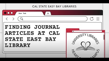 Finding Journal Articles with Databases