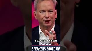 Eric Schmidt Jeered on AI Topic