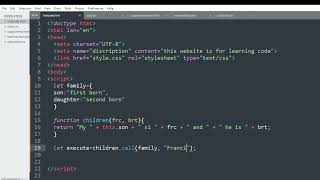 Jifunze Call ( ) , Apply ( ) and Bind ( ) Method in JavaScript | JS Tutorial | Kwa Kiswahili