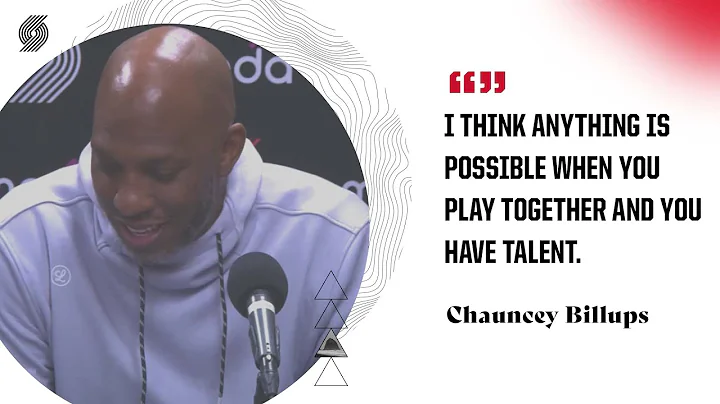 Chauncey Billups: "I think anything is possible wh...