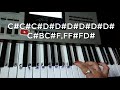 Sochta hoon ki wo kitne masoom the | dekhte dekhte | Keyboard Tutorial|Piano Harmonium|easy