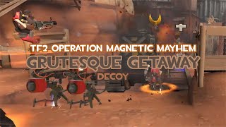 TF2 MvM Operation Magnetic Mayhem #9 Decoy - Grutesque Getaway (Soldier Gameplay)