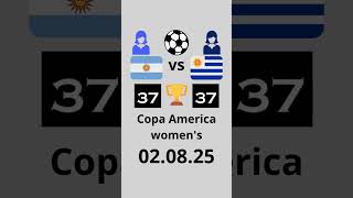 Argentina vs Uruguay Copa America women's