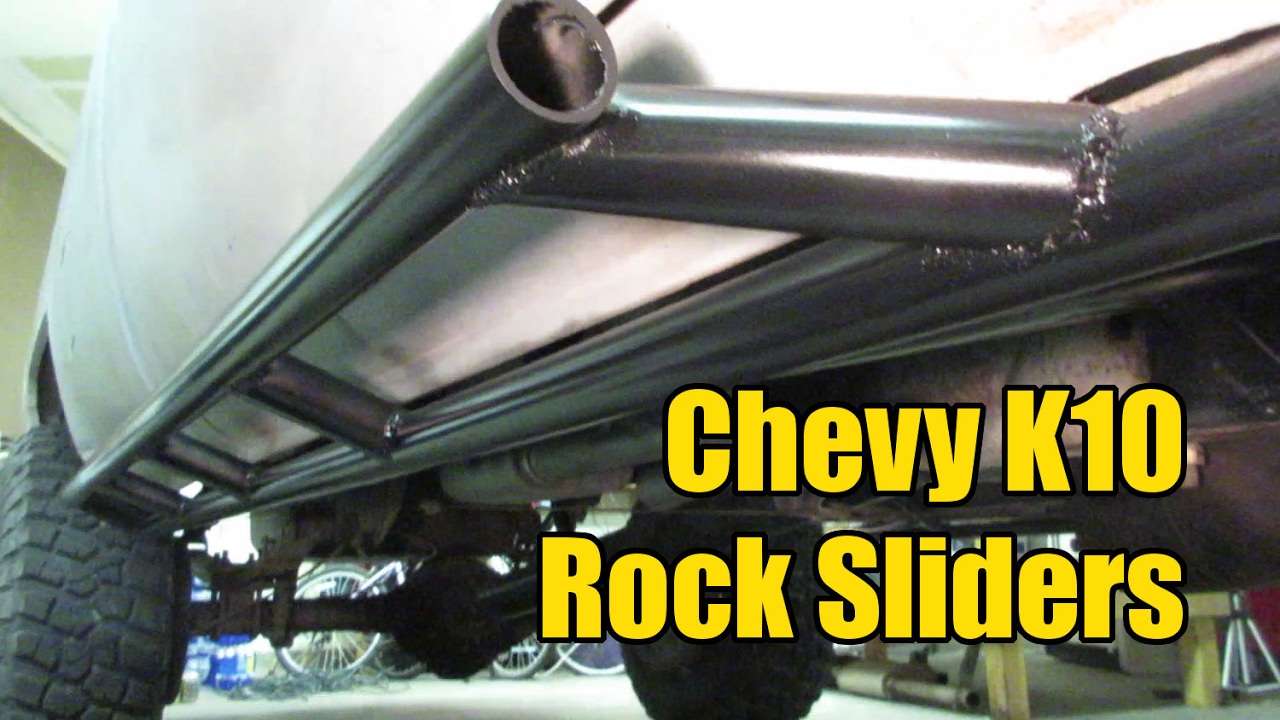Chevy K10 Rock Sliders / Rocker Guards Design 1.0 YouTube