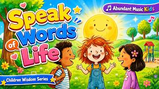 Speak Words of Life | Best Sunday School Song, Bible Inspired Children Song, Children Wisdom Series