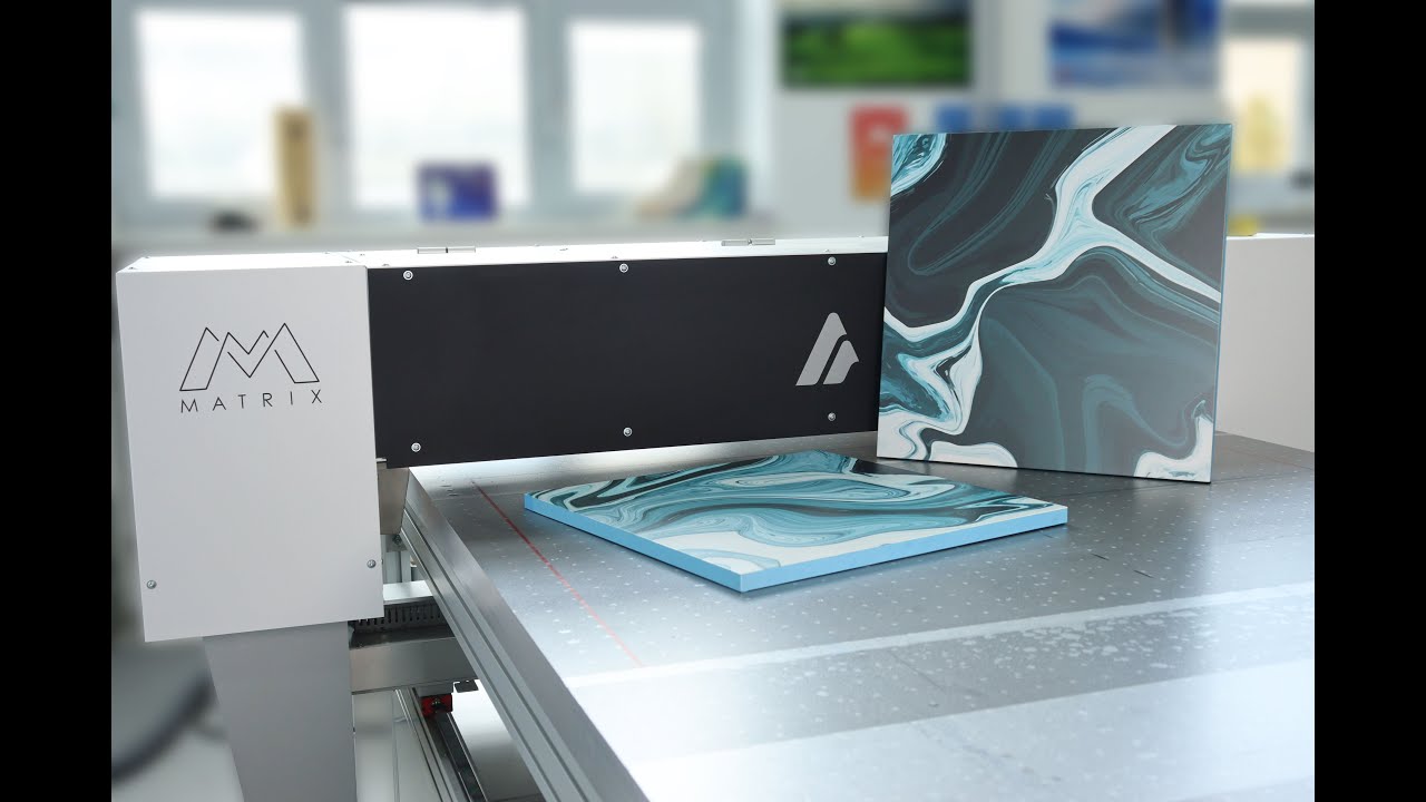 Printing on Kitchen Furniture - YouTube