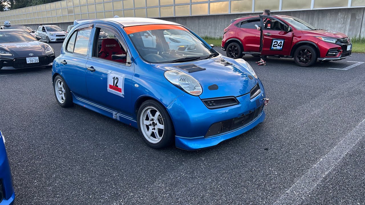 耐久バトルシーン　　　　　　　　　　　　　　　　アウディA1 VS マーチ12SR VS ルノールーテシア