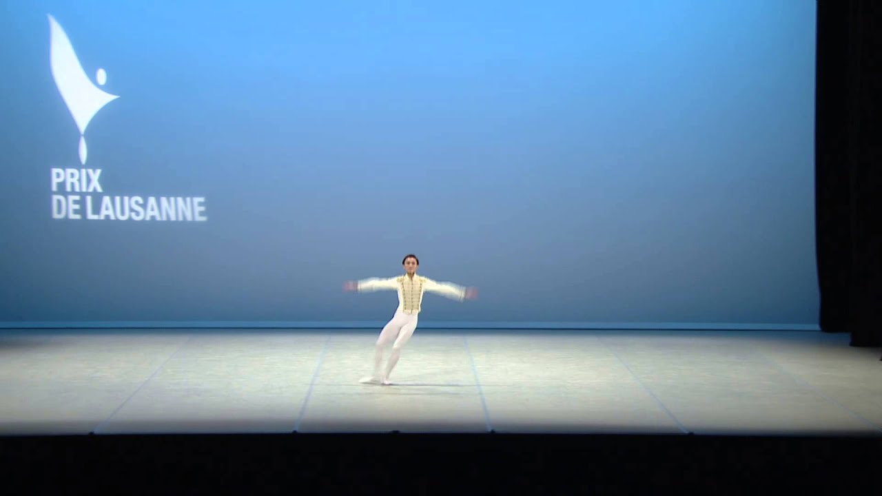 Taiyu He - 2015 Prix de Lausanne selections - Classical variation contemporary art ตัวอย่าง