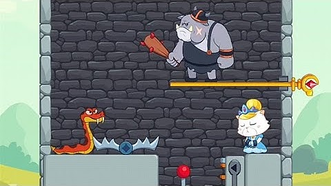 rescue cat game how to loot / pull the pin