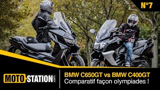 BMW C650GT vs BMW C400GT : Comparatif façon olympiades !