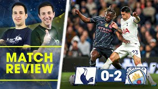 SPURS LOSE TO HAND CITY THE TITLE! Tottenham 0-2 Man City [MATCH REVIEW]
