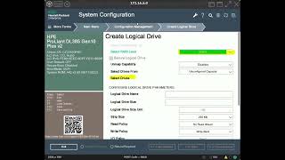 2023 | HPE MR Gen10 Plus Smart Array Storage Controller | How to create RAID screenshot 3