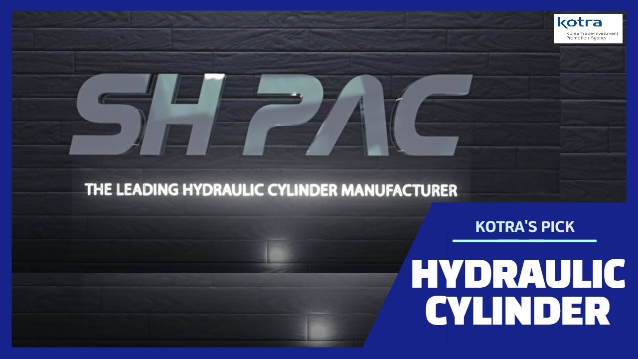 [Korean Supplier Intro] SH PAC - Hydraulic Cylinder - YouTube
