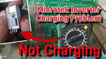 Microtek Inverter Charging Problem Solution || Microtek Inverter Not Charging