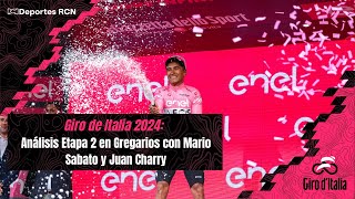 Giro De Italia 2024 Análisis Etapa 2 En Gregarios Con Mario Sabato Y Juan Charry