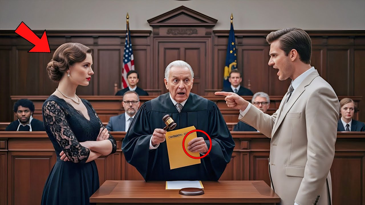 He Humiliated His Wife In Court — Seconds Later The Judge Learned Who She Was...