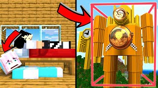 AZUYA BUAT RUMAH AMAN SKIBIDI TOILET CLOCKMAN TITAN MINECRAFT DAN PRANK YOUTUBER INI SAMPAI KAPOK !