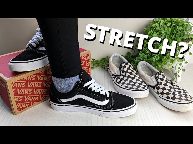 Do Vans Stretch? My Experience (Old Skools, Slip Ons) - YouTube