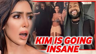Kim Goes Mental Over Kanye and Bianca Public Romance | She Lost It