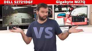 Dell S2721DGF VS Gigabyte M27Q - Which Monitor Should You Buy?