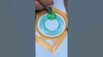 How many rotations did I make?? 👇 #shorts #2025 #spirograph