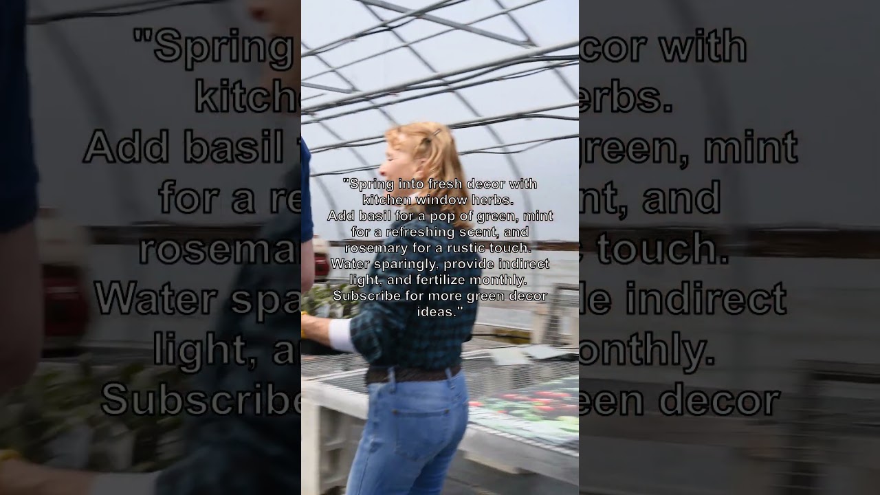 Новый декор для кухни: вырастите свой собственный травяной сад на подоконнике! 🌿🍳