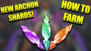 How To Get New Warframe Archon Shards! Helminth Coalescent Segment! Archon Shard Fusing Guide