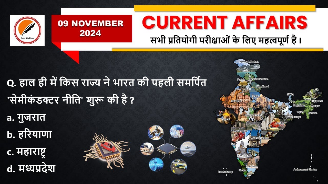 09 November 2024 Current Affairs | Current Affairs Today | Daily ...