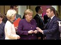 20.02.2020 - Angela Merkel, Ursula von der Leyen, Emmanuel Macron und alle anderen - EU-Sonderrat