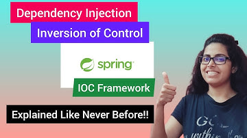 Dependency Injection| Inversion Of Control | Spring tutorial| Spring IOC EXPLAINED like never before