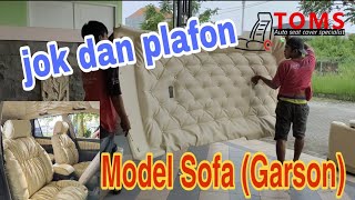 Jok dan Plafon Toyota Innova Model Sofa/ Garson