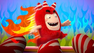 Oddbods | ความท้าทายการแข่งขันไฟ | การ์ตูนสนุกๆ สำหรับเด็ก