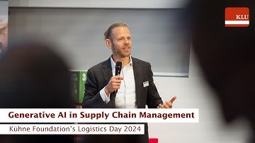 Generative AI in Supply Chain Management – Kühne Foundation
