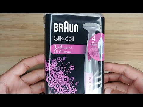 Braun Silk epil 3 in 1 Trimmer for Women | Pink |
