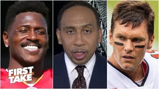 The pressure is on Tom Brady \& the Bucs in Week 9, not Antonio Brown – Stephen A. | First Take