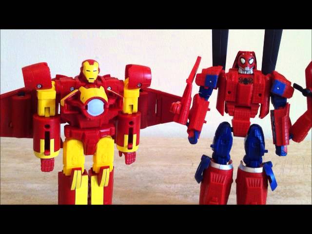 iron man transformer toy