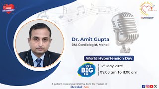 Start Your Day Heart-Strong with Dr. Amit Gupta on World Hypertension Day