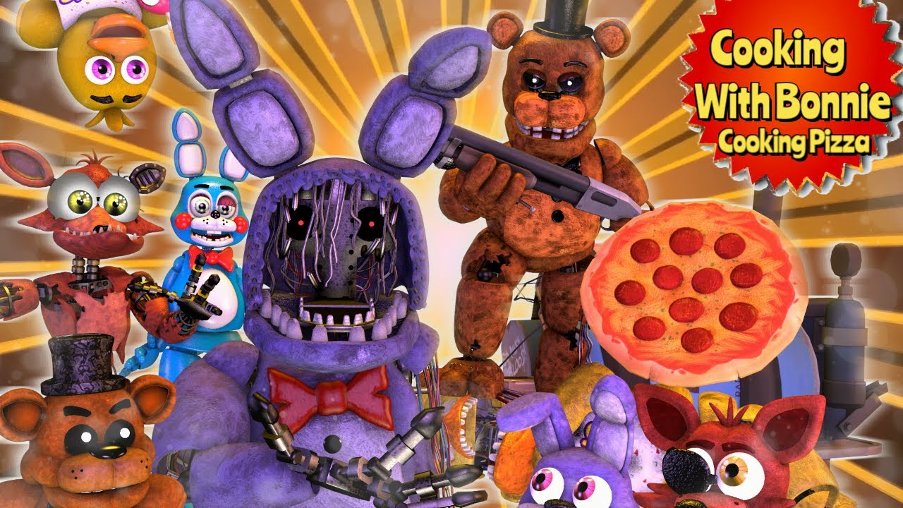 BONNIE'S COOKING SHOW EP.1 (Making Pizza) ANIMATED| SFM ANIMATION