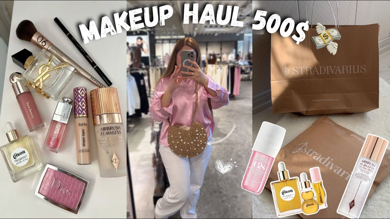 MAKEUP HAUL 🛍️💄| مشترياتي لفصل الربيع • خسرت فلوسي كلها في المكياج 💳🌸